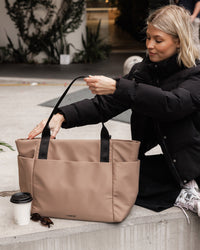 CHICAGO TOTE BAG MOCHA