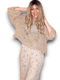 BOAT NECK KNIT MOCHA
