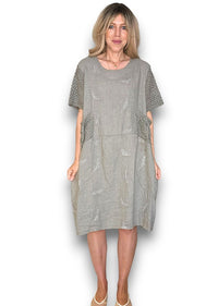 C'EST LA VIE EASY DRESS MOCHA