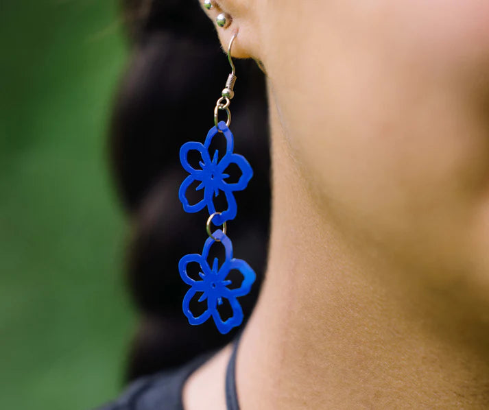 FORGET ME NOT EARRINGS DOUBLE