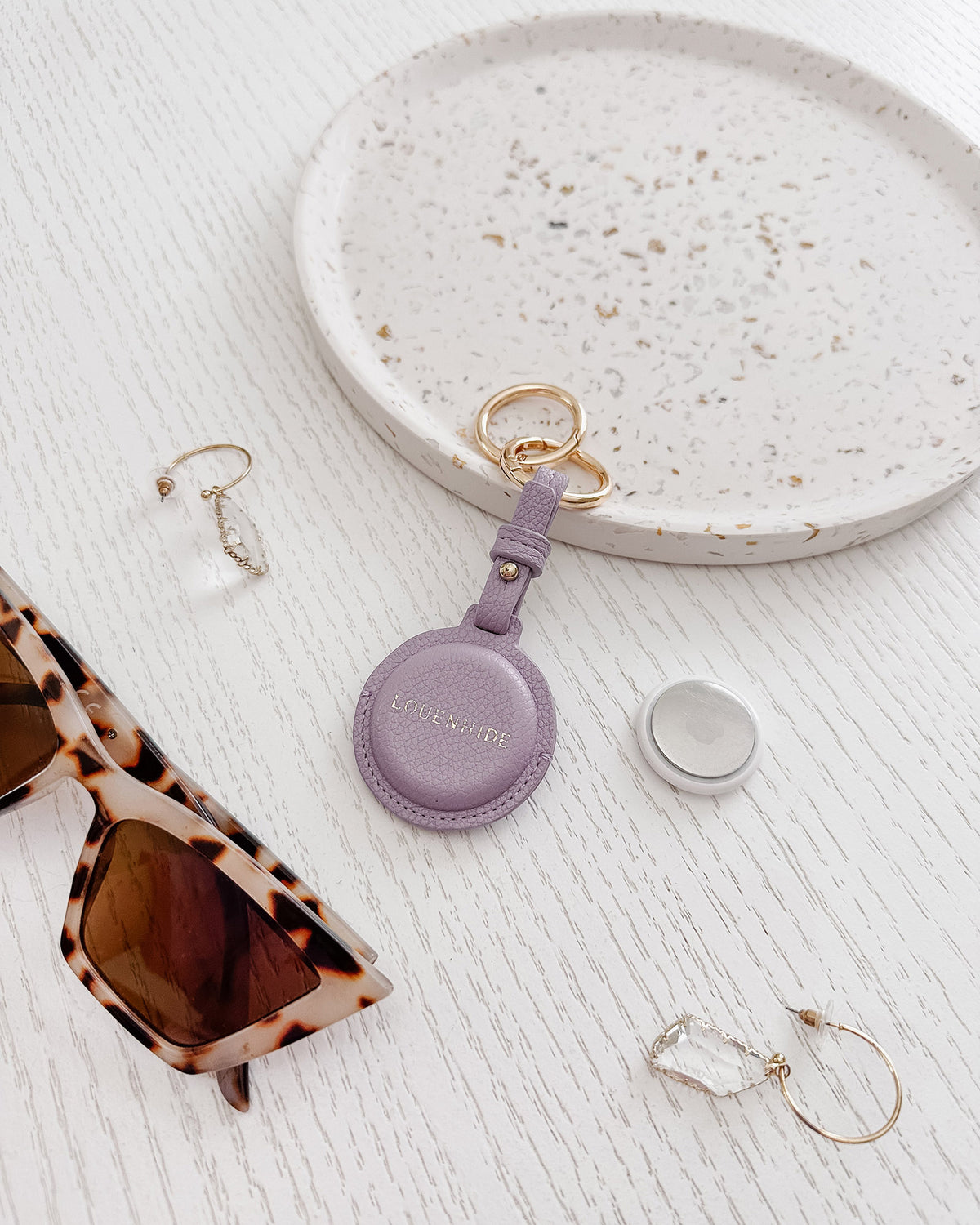 OPAL AIRTAG CASE LILAC