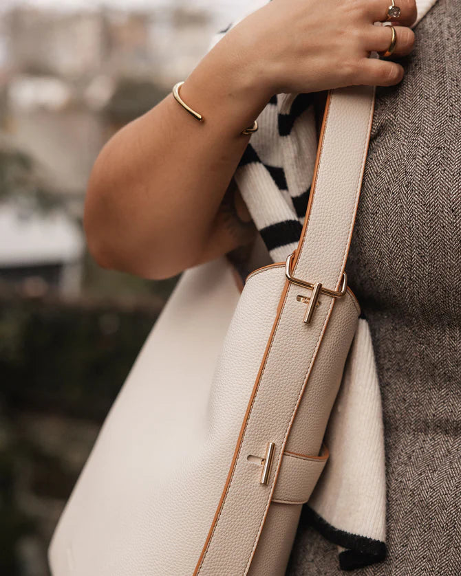 AUDREY BUCKET BAG VANILLA