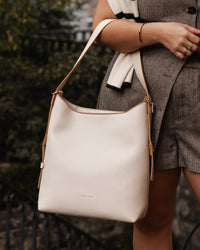 AUDREY BUCKET BAG VANILLA