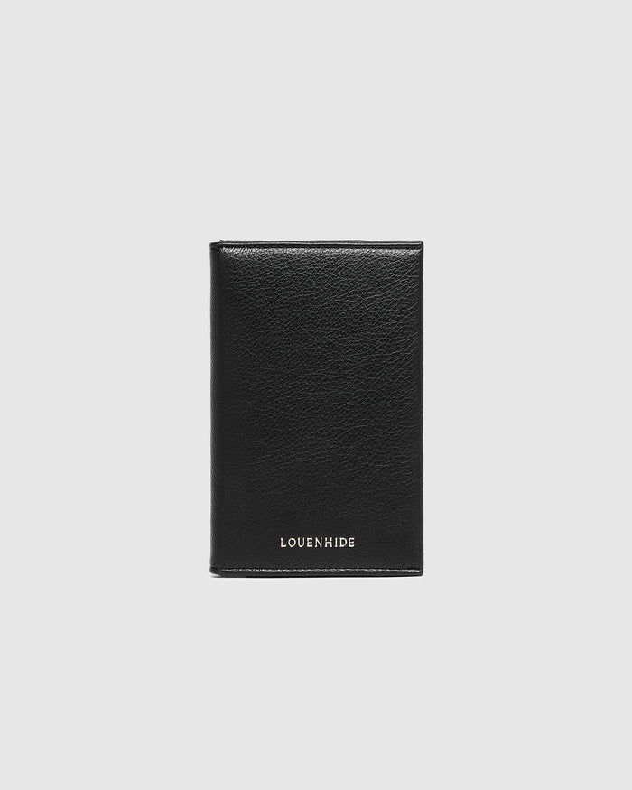 VENICE PASSPORT HOLDER BLACK