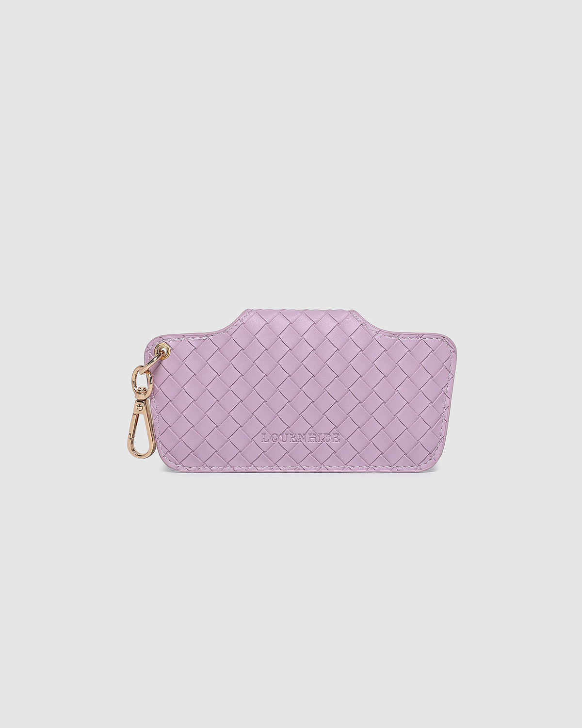 SKITTLE SUNGLASS CASE WOVEN LILAC