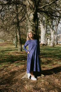 KINSLEY MIDI DRESS HYACINTH