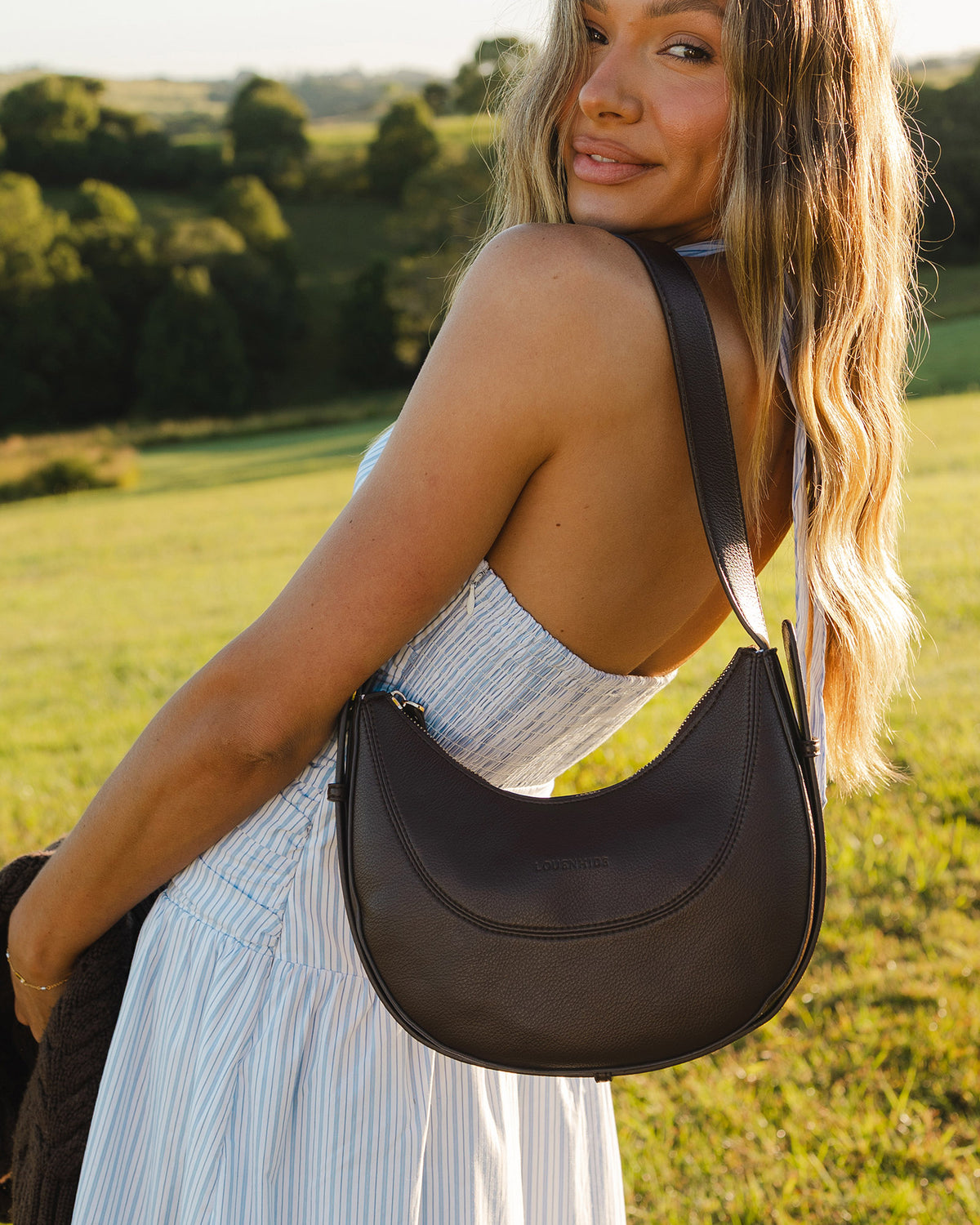 LANE CROSSBODY BAG CHOCOLATE