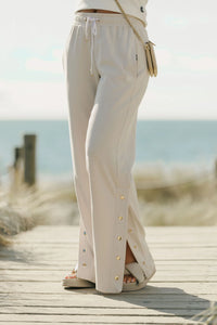 DOME SIDE PANTS IVORY