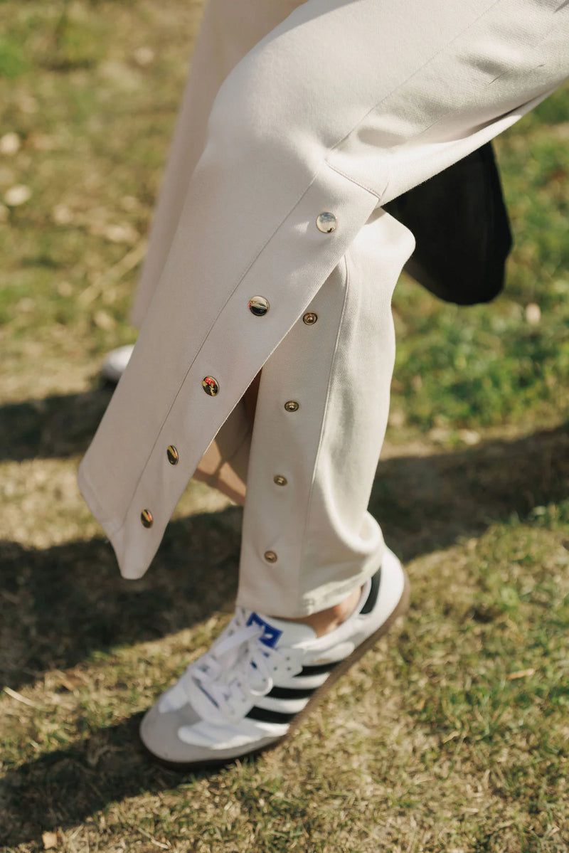 DOME SIDE PANTS IVORY