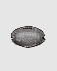 NANCY COSMETIC BAG RAINDROP CHOCOLATE