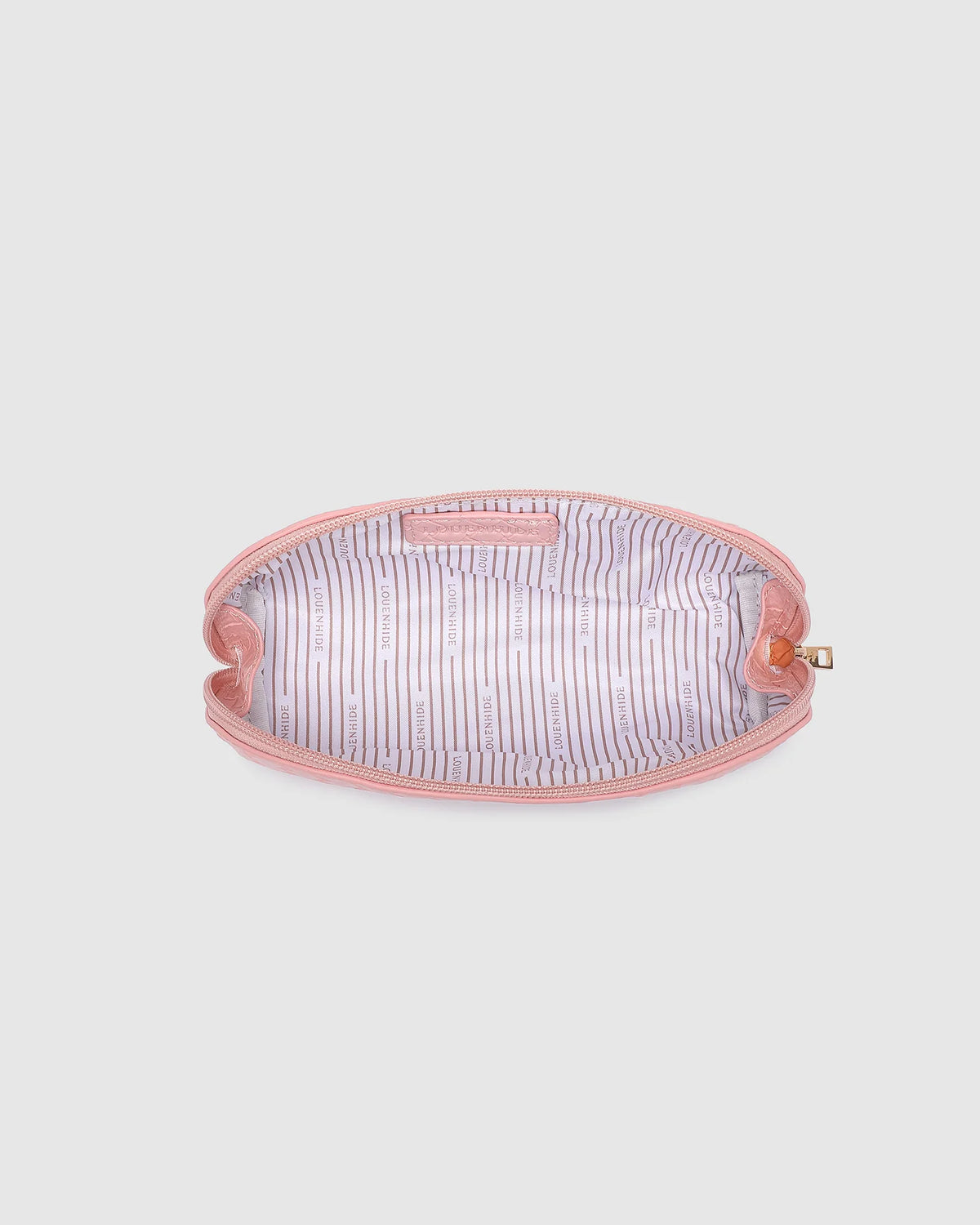 JAYNE WOVEN MAKEUP BAG PINK
