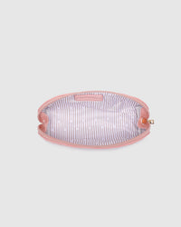 JAYNE WOVEN MAKEUP BAG PINK