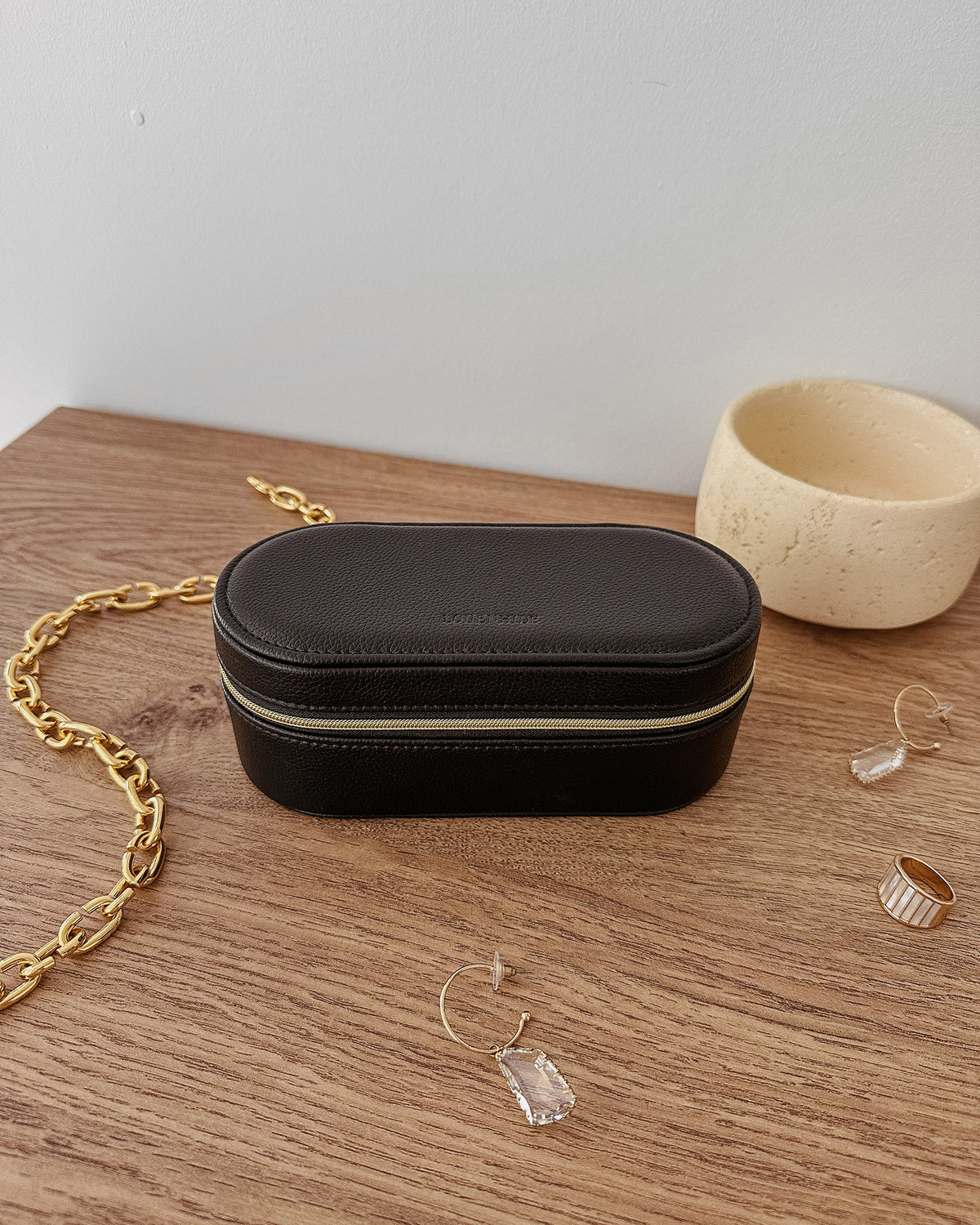 CHARLEE JEWELLERY BOX BLACK