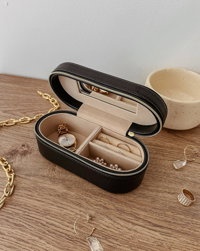 CHARLEE JEWELLERY BOX BLACK