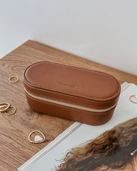 CHARLEE JEWELLERY BOX TAN