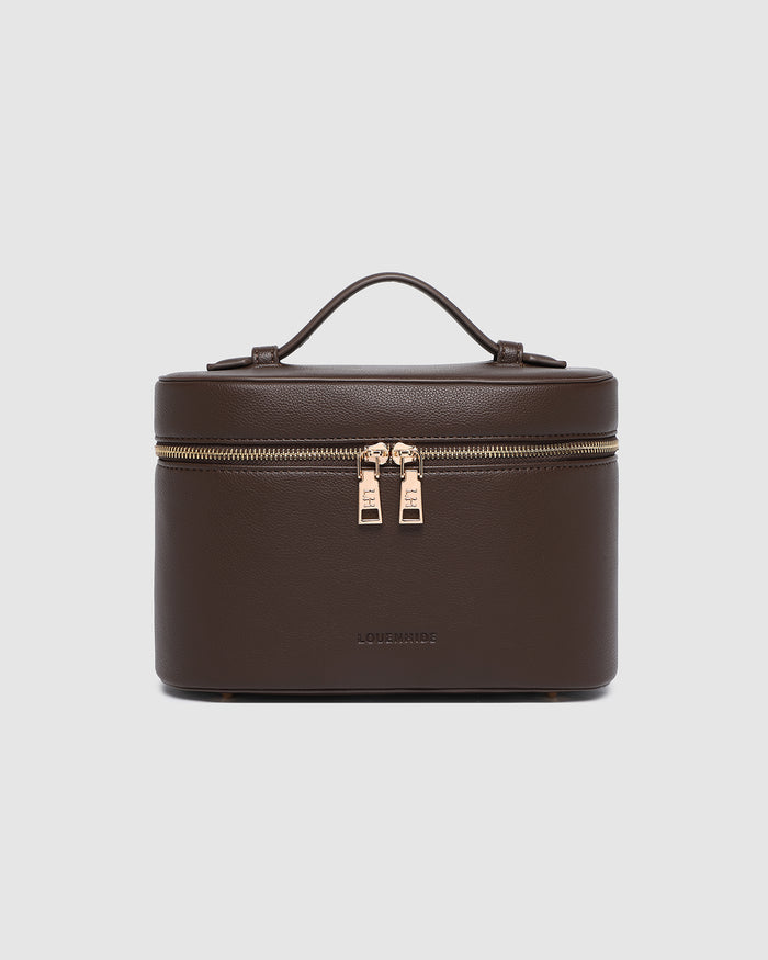 JULIETTE VANITY CASE CHOCOLATE