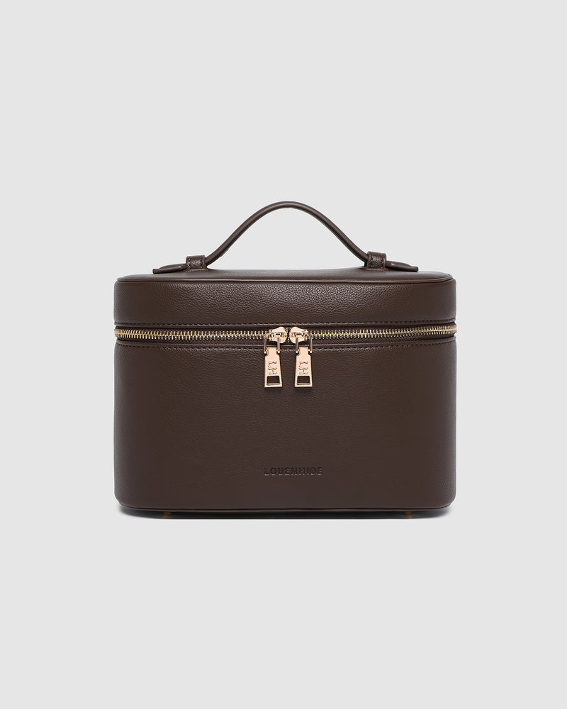 JULIETTE VANITY CASE CHOCOLATE