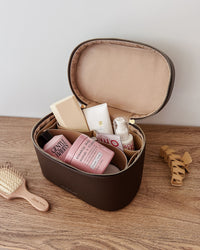 JULIETTE VANITY CASE CHOCOLATE