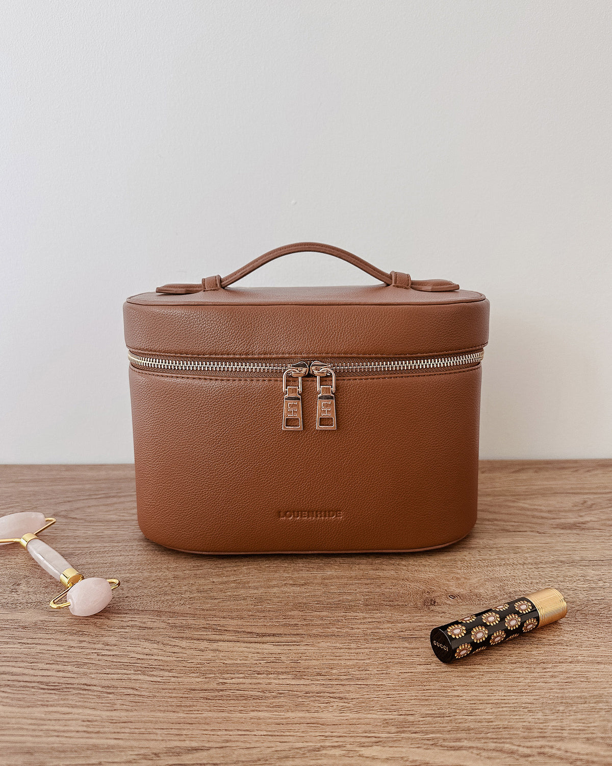 JULIETTE VANITY CASE TAN