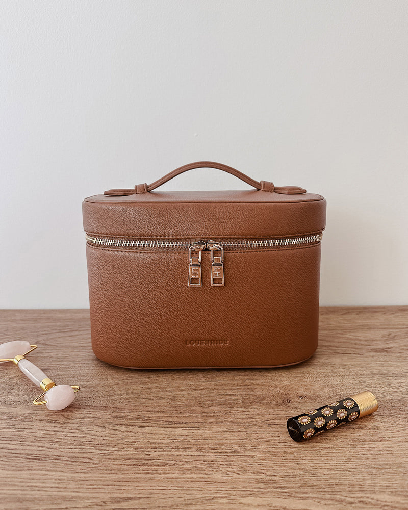 JULIETTE VANITY CASE TAN