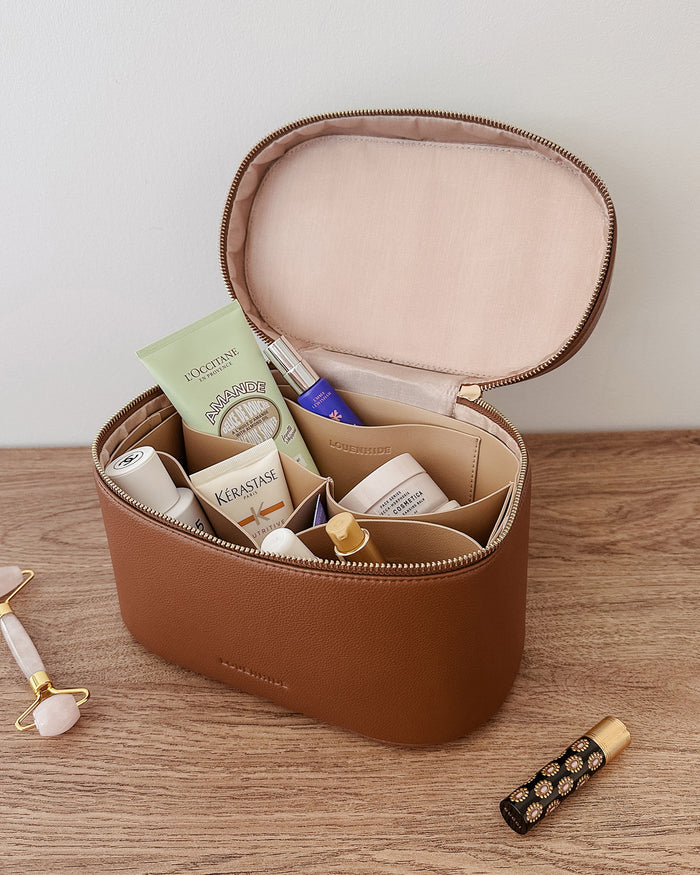 JULIETTE VANITY CASE TAN