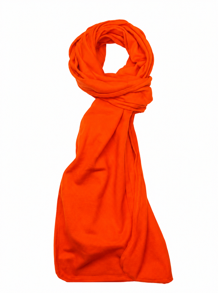 100% MERINO SCARF TANGERINE