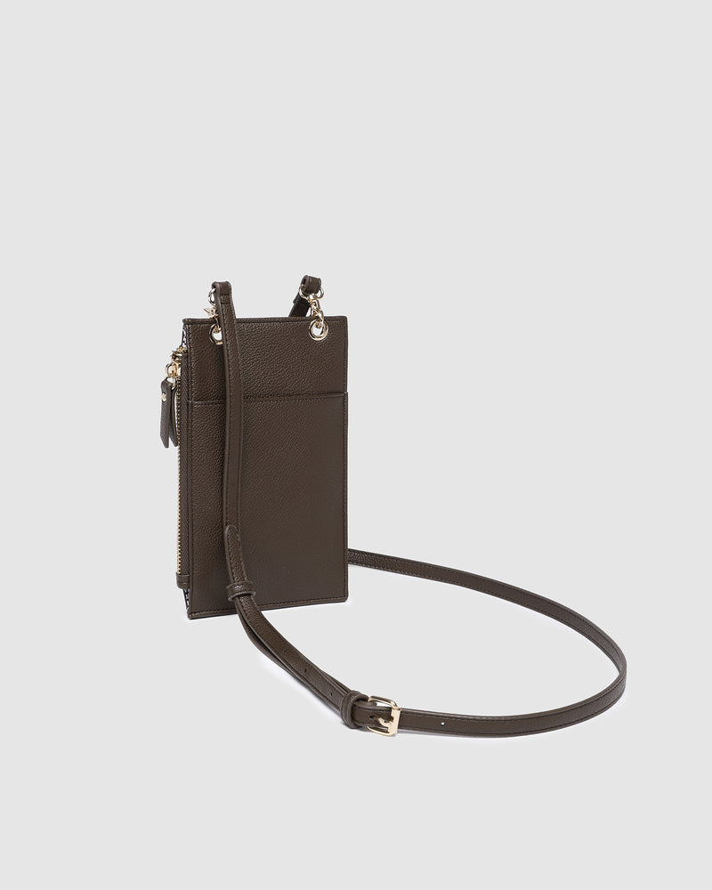 SUKI PHONE BAG CHOCOLATE
