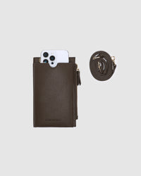 SUKI PHONE BAG CHOCOLATE