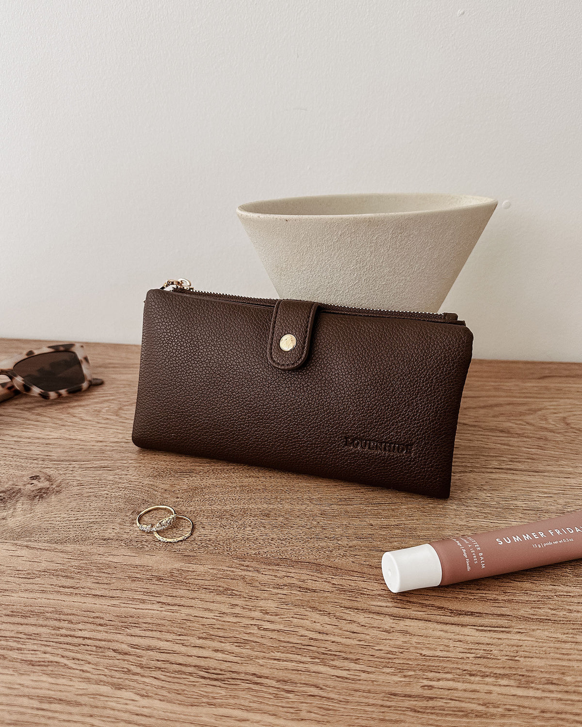 STELLA WALLET CHOCOLATE
