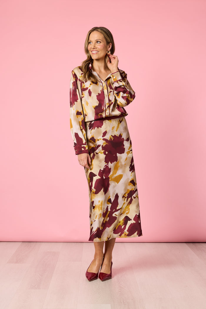 VERONA PRINT SHIRT SHIRAZ