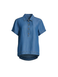 Dune Denim Top - Dark Denim rc&co