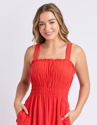 DANDELION DRESS TANGELO