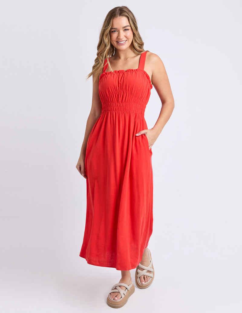 DANDELION DRESS TANGELO