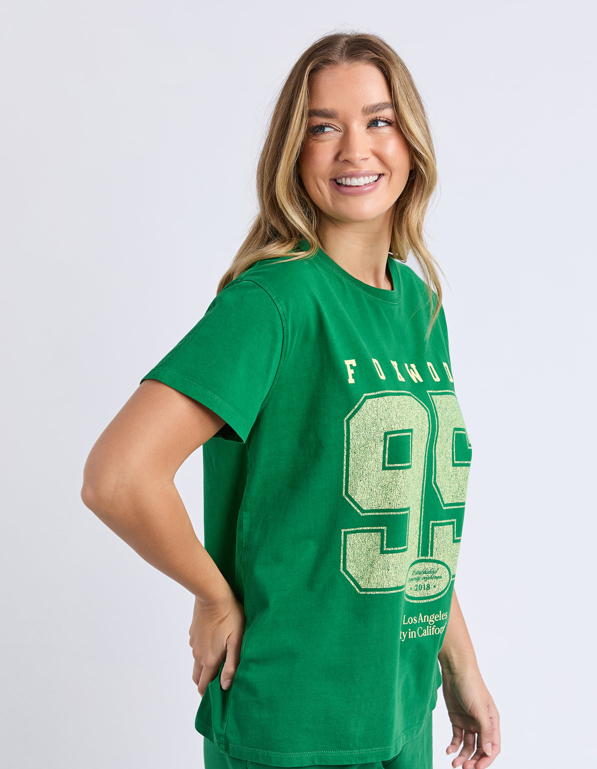CITY LIFE TEE GREEN