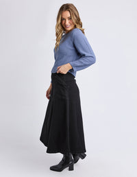 BLAIR LONG SLEEVE KNIT DARK BLUE