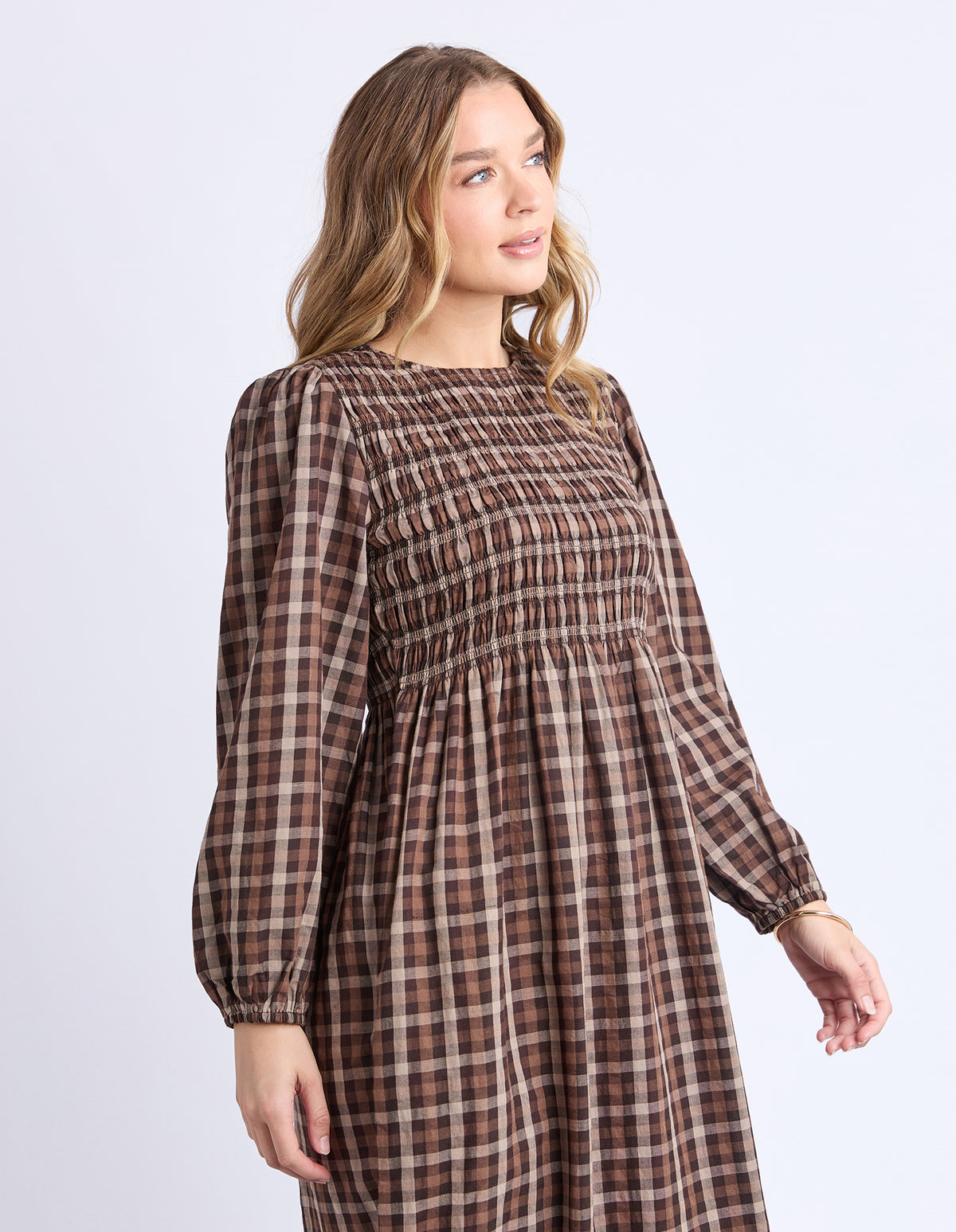 COCO CHECK DRESS