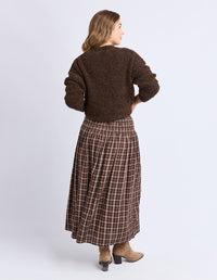 COCO CHECK SKIRT