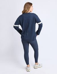 STUDIO TWIN TEE NAVY
