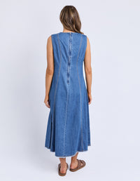 SOLENE DENIM DRESS