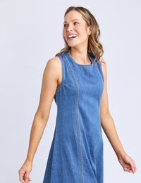 SOLENE DENIM DRESS