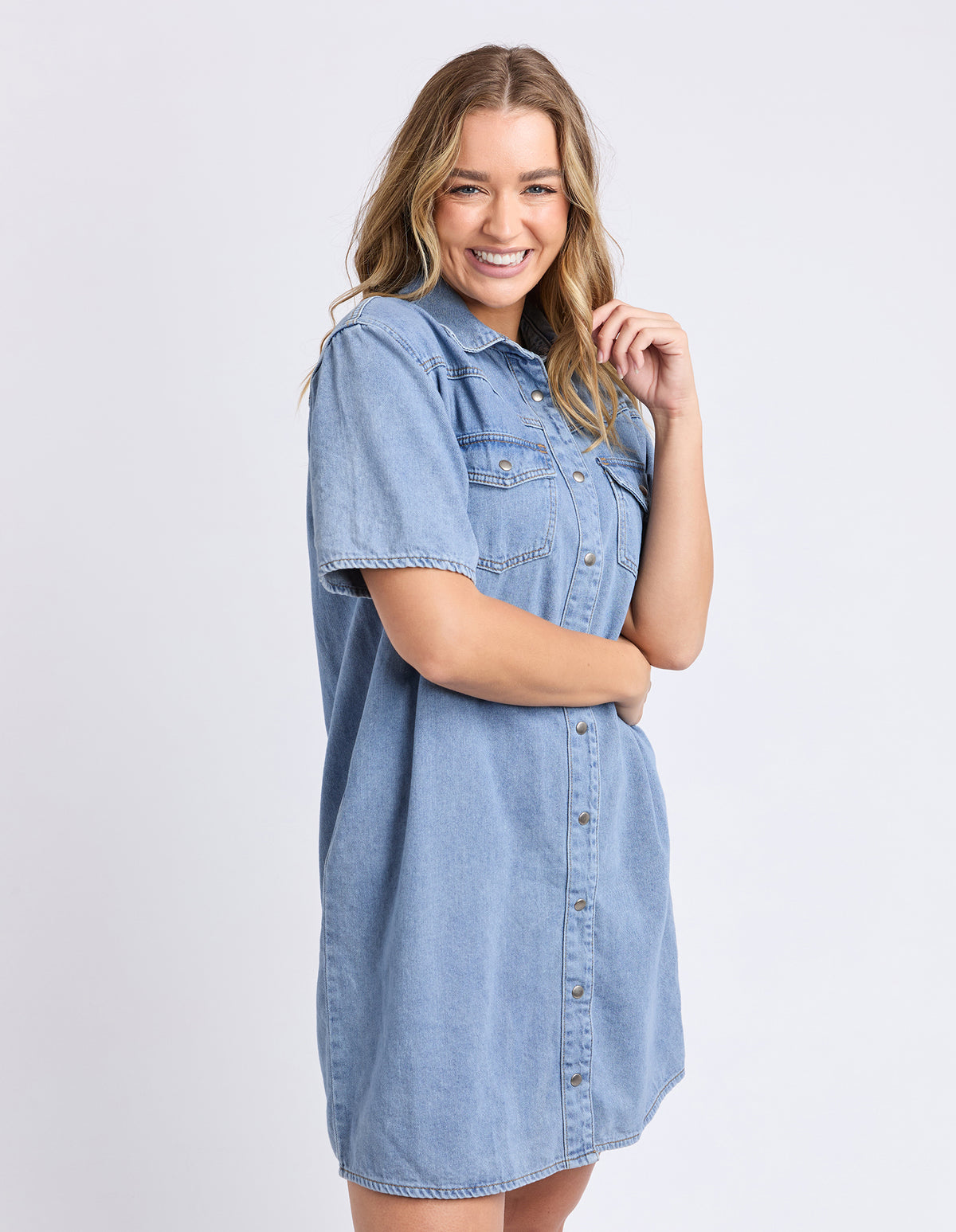 SORCHA DENIM DRESS