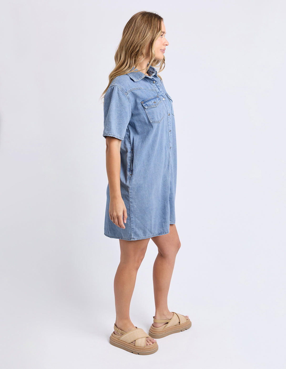 SORCHA DENIM DRESS