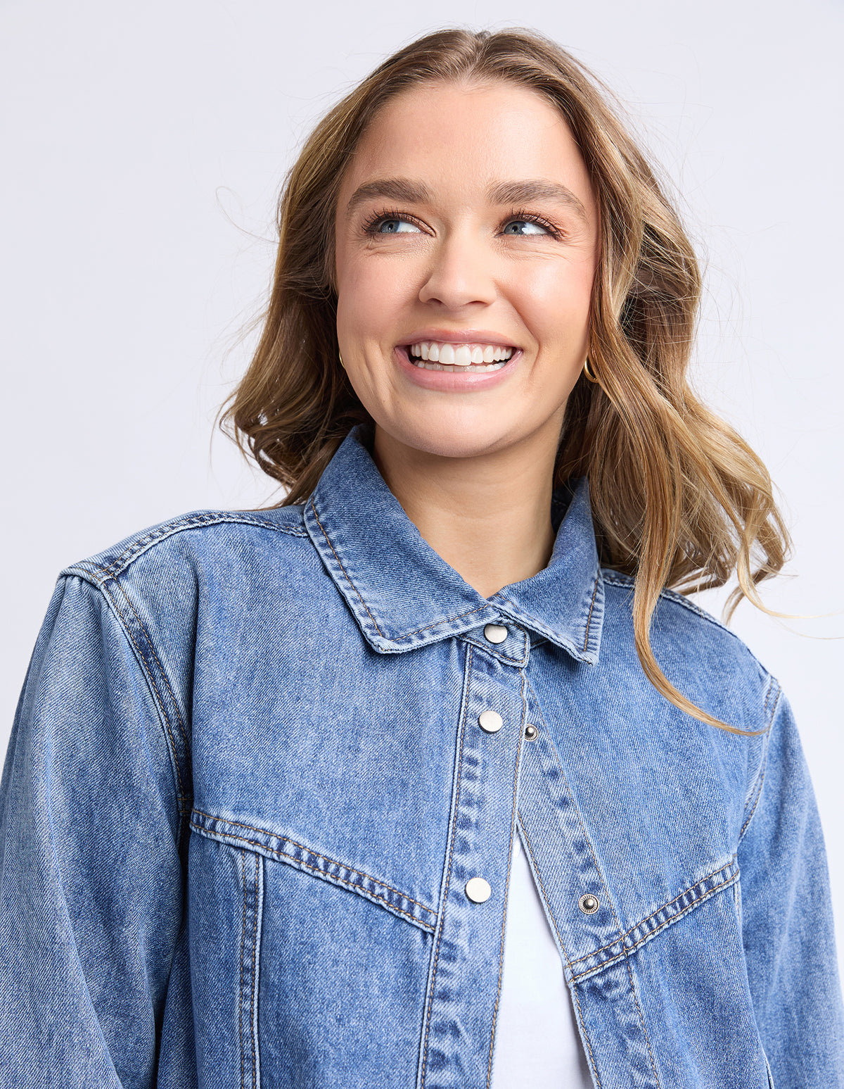 ACE OVER SHIRT MID BLUE