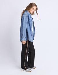 ACE OVER SHIRT MID BLUE