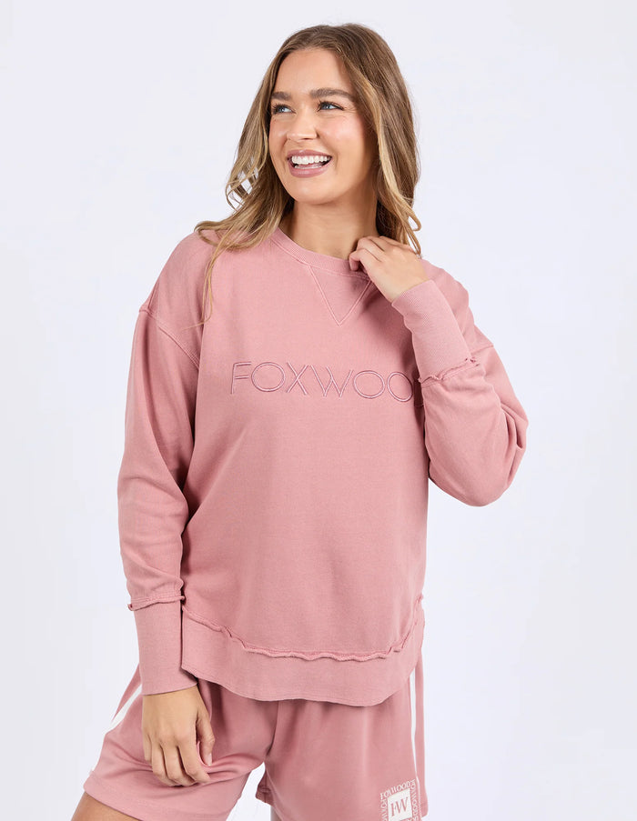 SIMPLIFIED CREW DUSKY ROSE