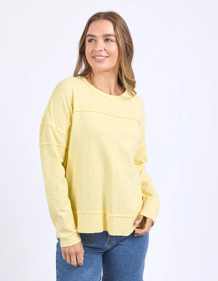 JAYNE THROW ON TOP LEMON