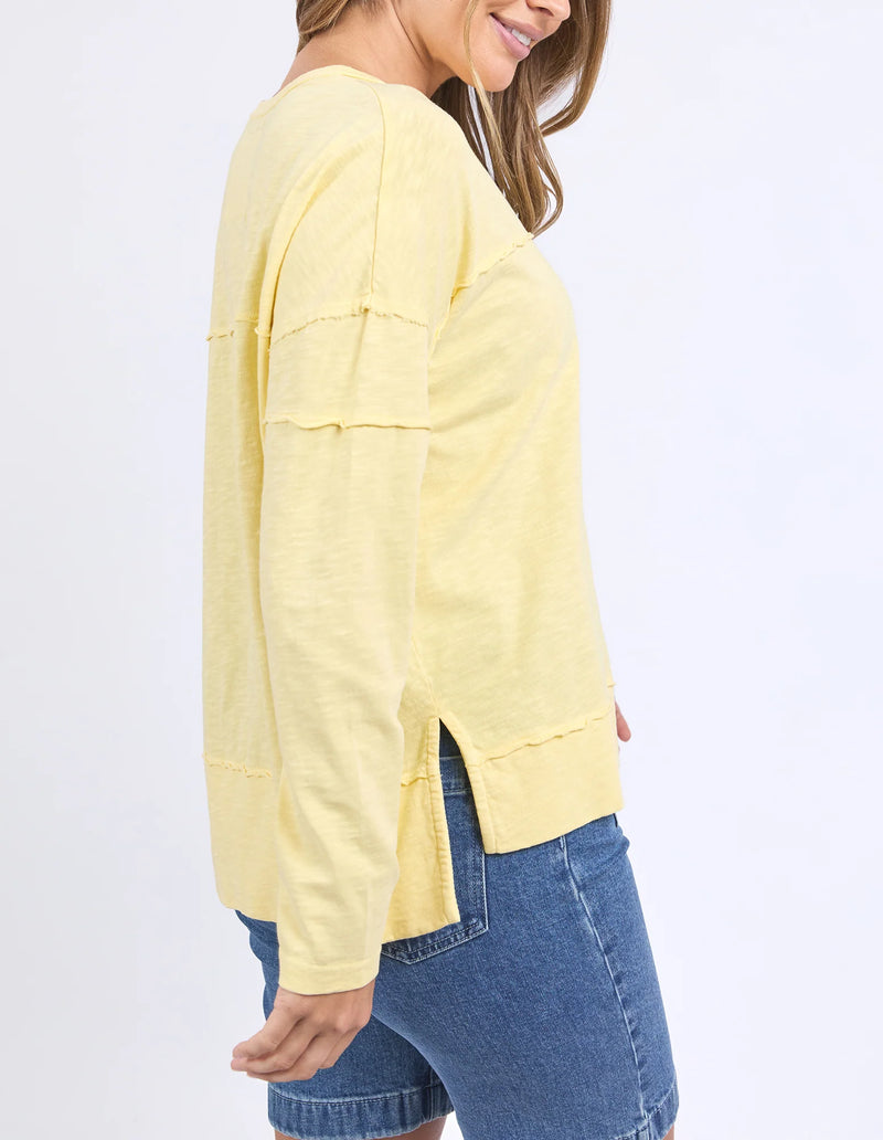 JAYNE THROW ON TOP LEMON