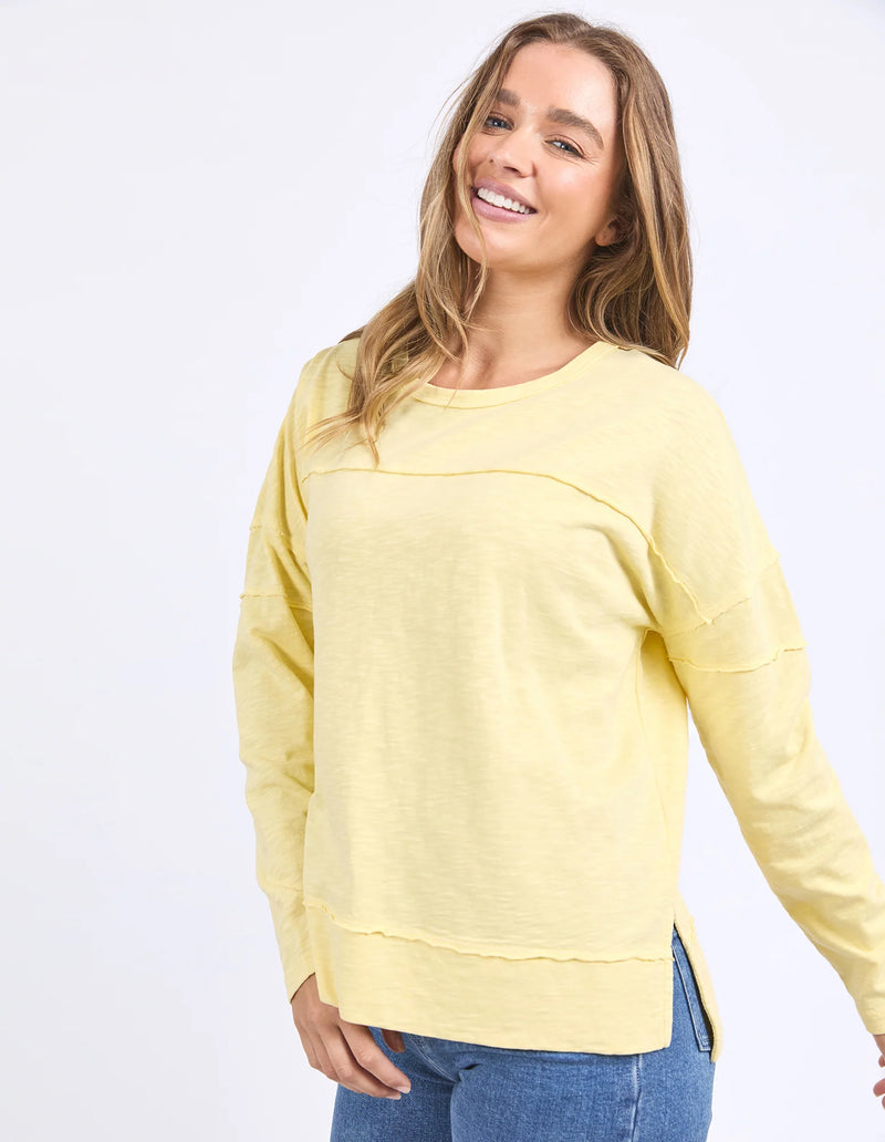 JAYNE THROW ON TOP LEMON