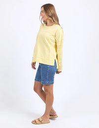 JAYNE THROW ON TOP LEMON