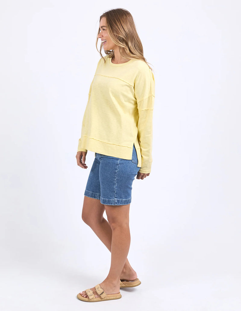 JAYNE THROW ON TOP LEMON